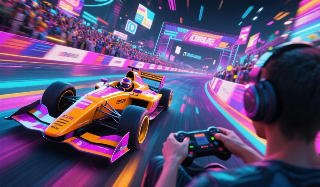 疯狂赛车游戏场景